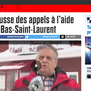 Hausse des appels à l’aide au Bas-Saint-Laurent