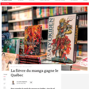 La fièvre du manga gagne le Québec